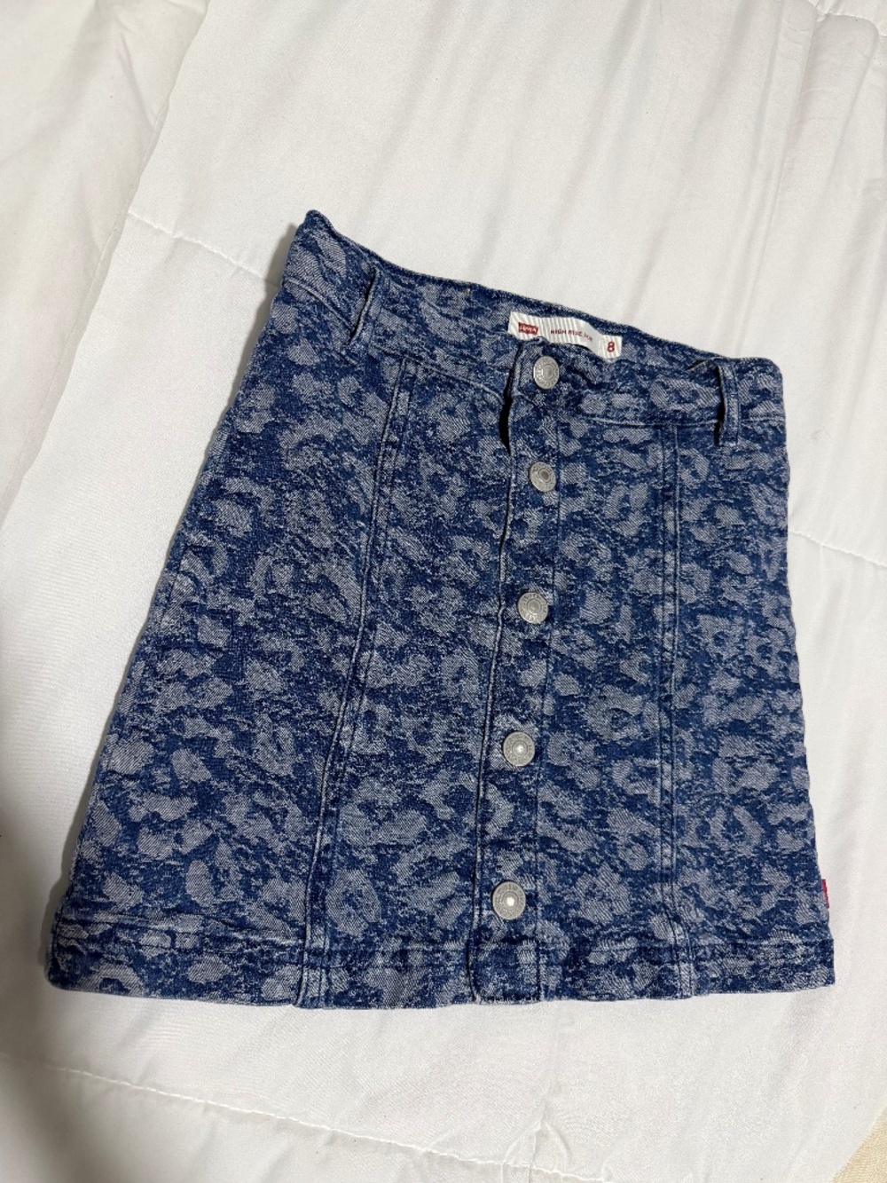 LEVI’s high rise skirt girls size 8